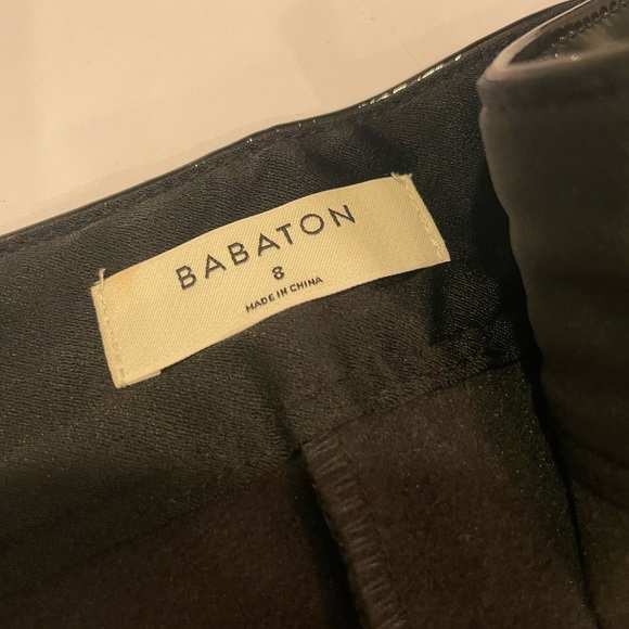 Babaton Caspian Vinyl Pant - Picture 4 of 5